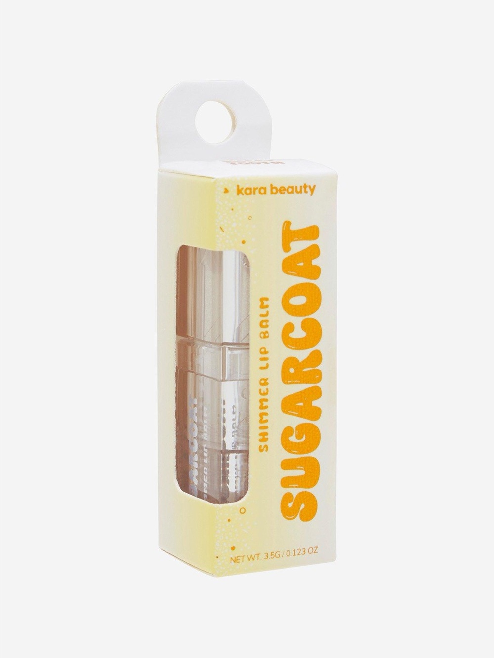 Sugarcoat Shimmer Lip Balm - Clear Silver